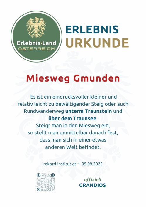 Miesweg Gmunden © Rekord·Institut ÖSTERREICH