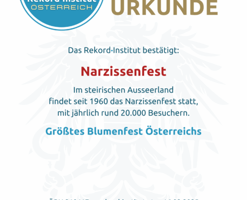 ÖRN 210417 - Größtes Blumenfest Österreichs © Rekord·Institut ÖSTERREICH