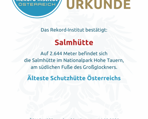 ÖRN 211222 - Älteste Schutzhütte Österreichs © Rekord·Institut ÖSTERREICH