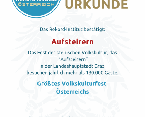 ÖRN 220907 - Größtes Volkskulturfest Österreichs © Rekord·Institut ÖSTERREICH