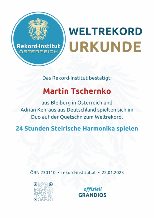 ÖRN 230110 - Martin Tschernko © Rekord·Institut ÖSTERREICH