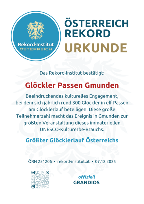 ÖRN 251206 - Größter Glöcklerlauf Österreichs © Rekord·Institut ÖSTERREICH