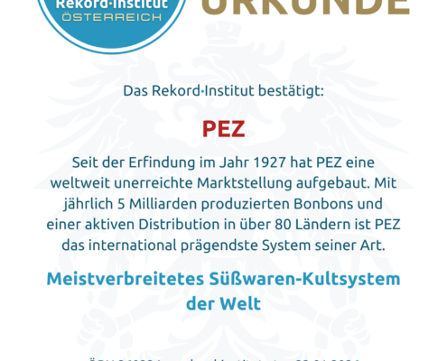ÖRN 260224 - Meistverbreitetes Süßwaren-Kultsystem der Welt © Rekord·Institut ÖSTERREICH