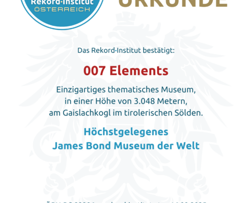 ÖRN-RC-22206 - Höchstgelegenes James Bond Museum der Welt © Rekord·Institut ÖSTERREICH