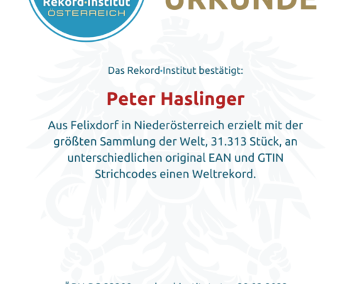 ÖRN-RC-23308 - Weltrekord 3 © Rekord·Institut ÖSTERREICH