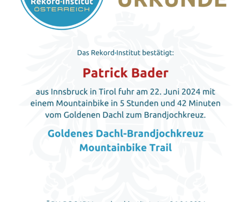 ÖRN-RC-24511 - Goldenes Dachl-Brandjochkreuz Mountainbike Trail © Rekord·Institut ÖSTERREICH