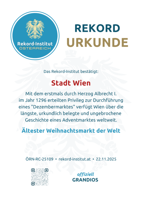 ÖRN-RC-25109 - Ältester Weihnachtsmarkt der Welt © Rekord·Institut ÖSTERREICH