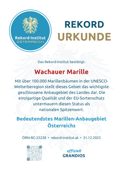 ÖRN-RC-25230 - Bedeutendstes Marillen-Anbaugebiet Österreichs © Rekord·Institut ÖSTERREICH