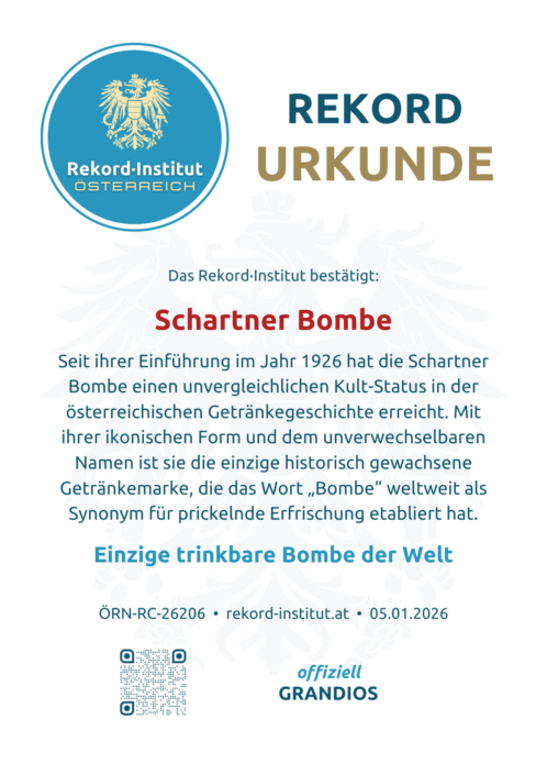 ÖRN-RC-26206 - Einzige trinkbare Bombe der Welt