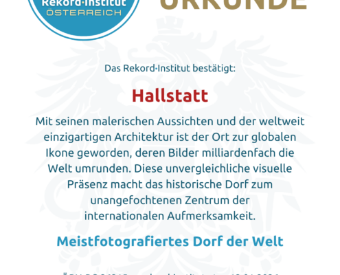 ÖRN-RC-26215 - Meistfotografiertes Dorf der Welt © Rekord·Institut ÖSTERREICH